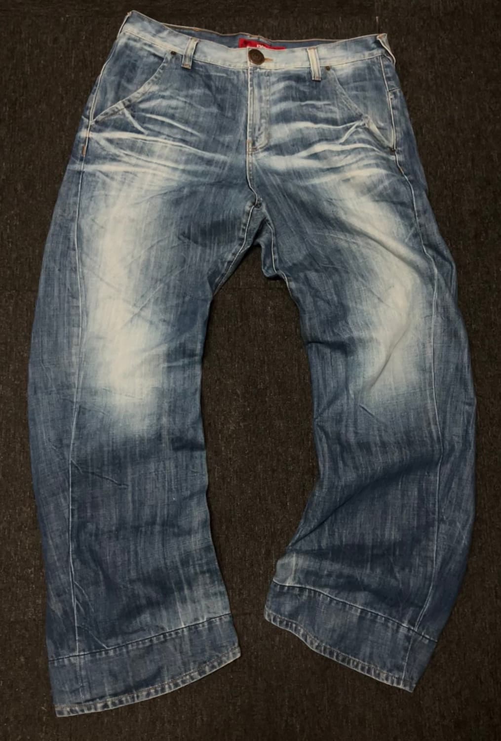 Evisu 에비수 오사카 신치백 엔지니어드 데님 팬츠 상품이미지3