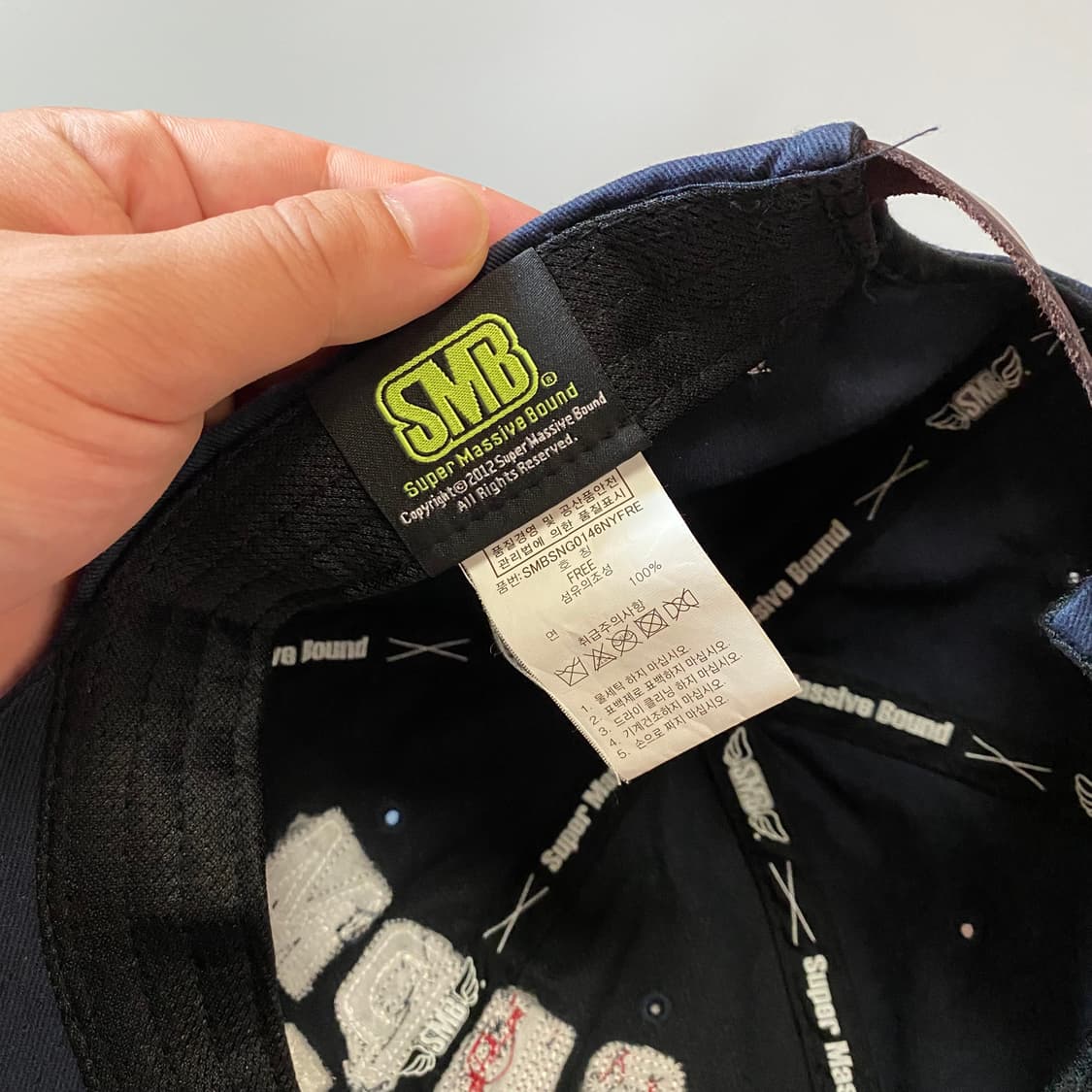 (F)햇츠온 SMB 6패널캡  상품이미지7