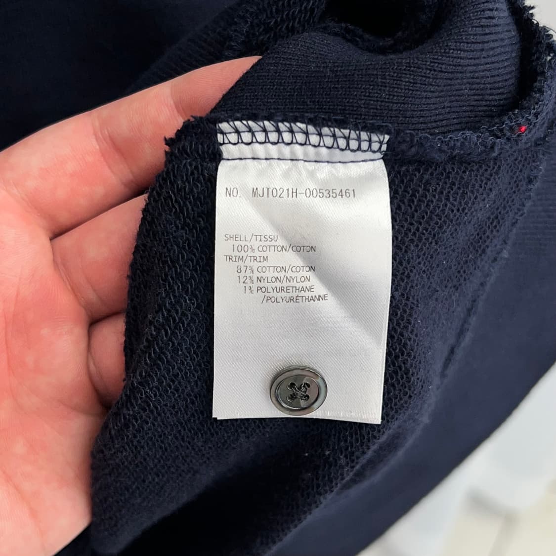 톰브라운 사선완장 맨투맨 네이비 (3) 상품이미지9