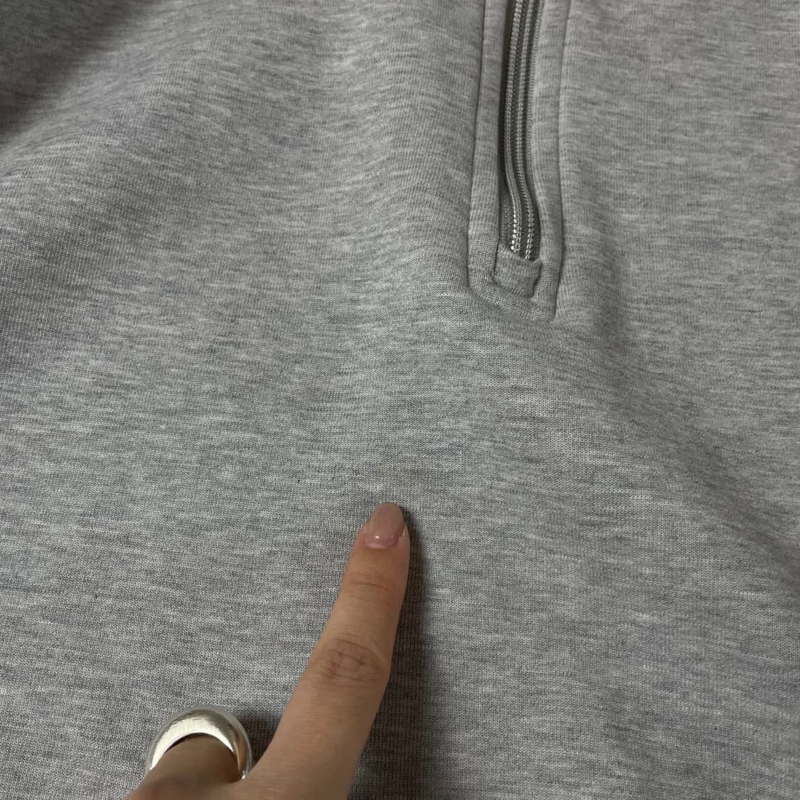 폴로랄프로렌 네이비포니 그레이 반집업 맨투맨 M 상품이미지7