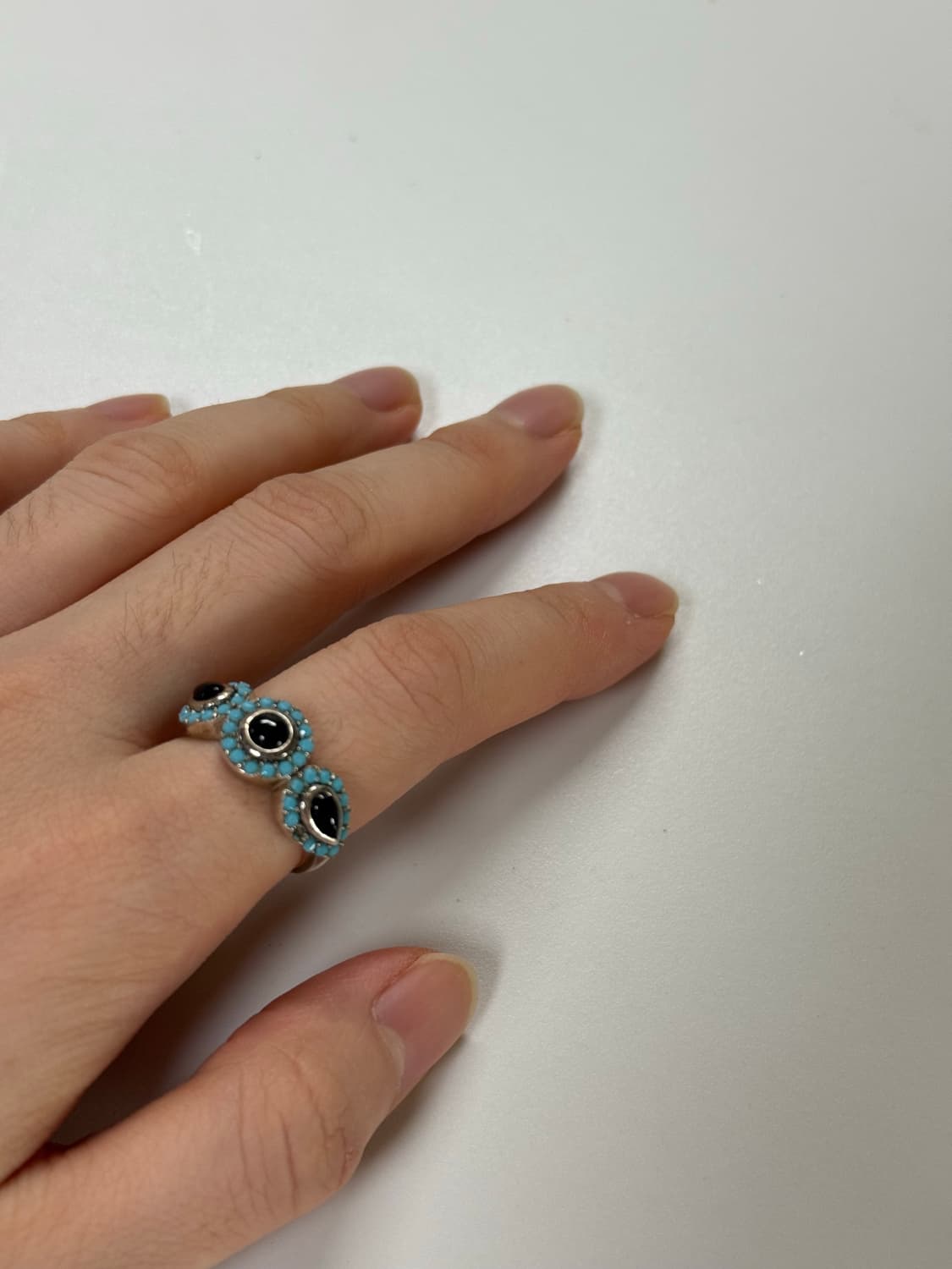 Silver 925 터키석 반지 상품이미지5