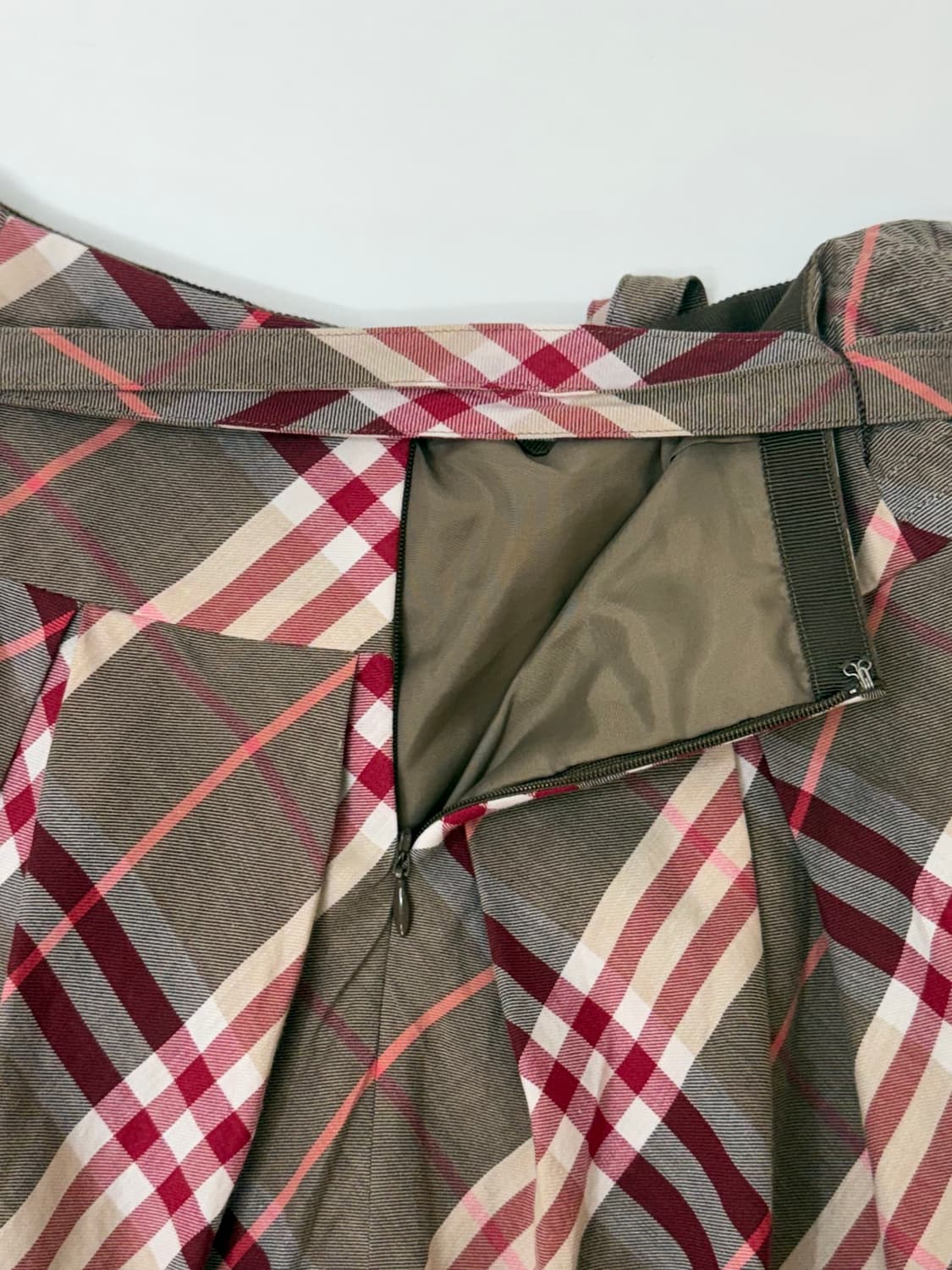 Burberry 버버리 노바 체크 플레어 스커트   상품이미지4