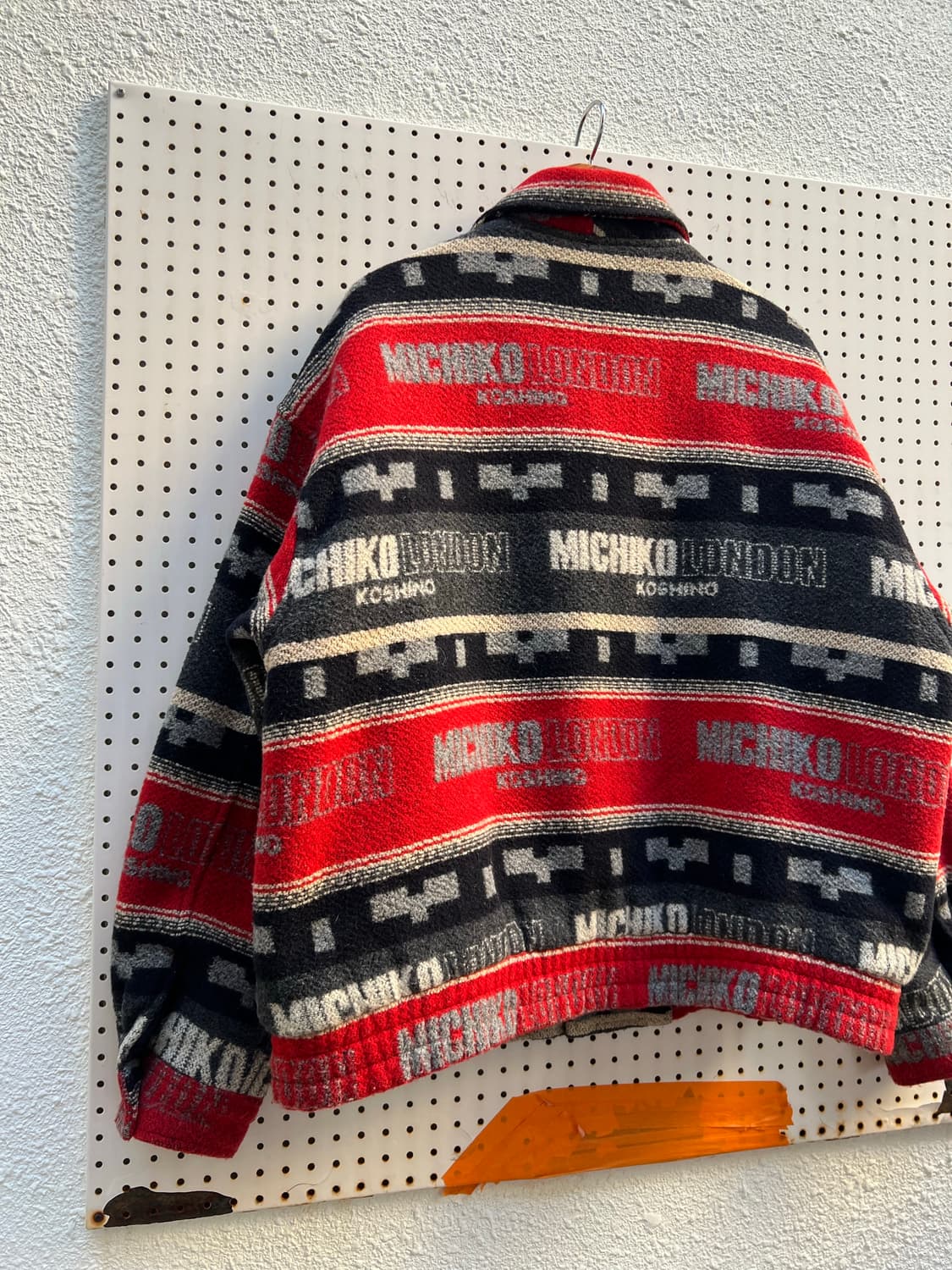 1990s MICHIKO KOSHINO BOMBER 미치코코시노 울봄버 상품이미지7