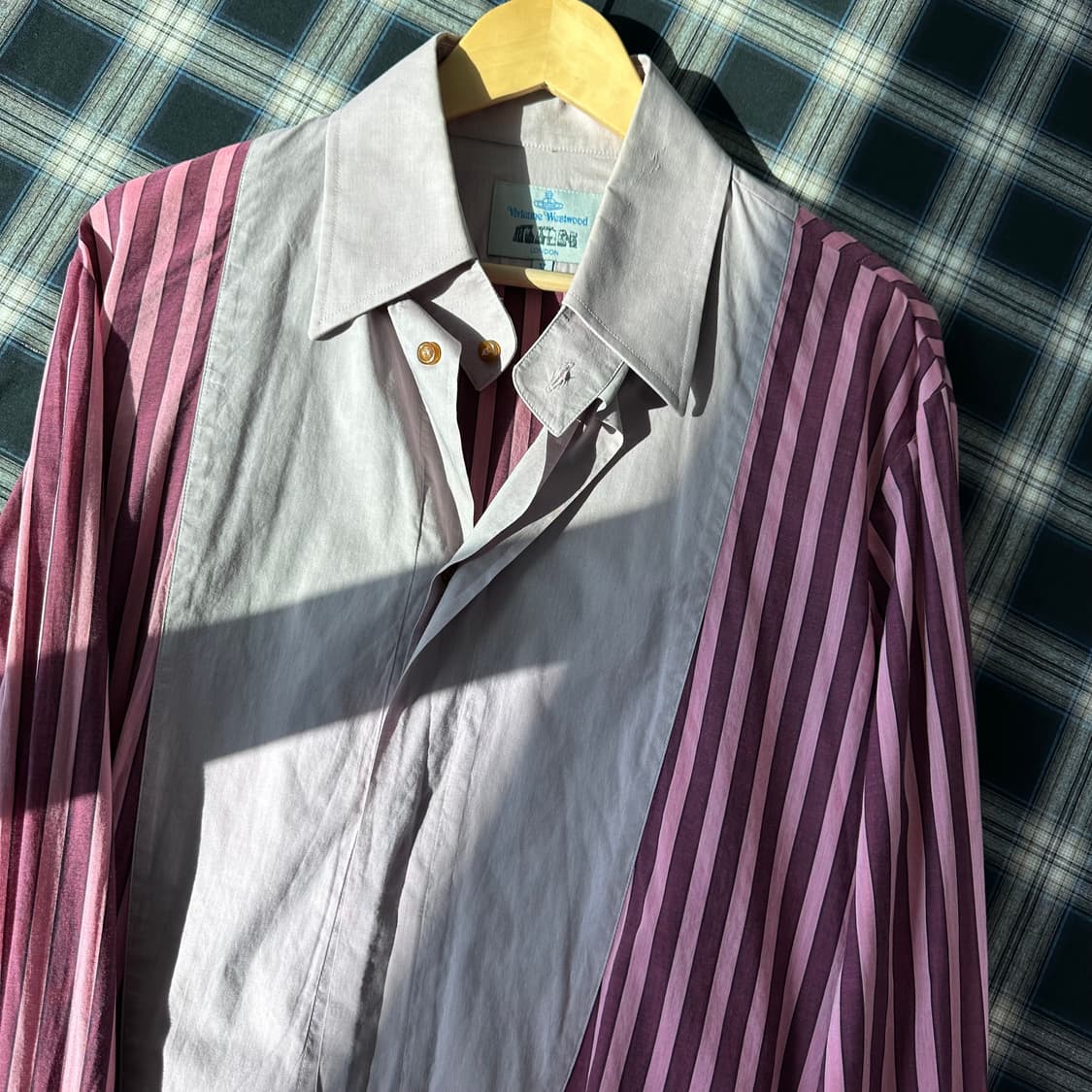 비비안웨스트우드 스트라이프 셔츠 상품이미지1