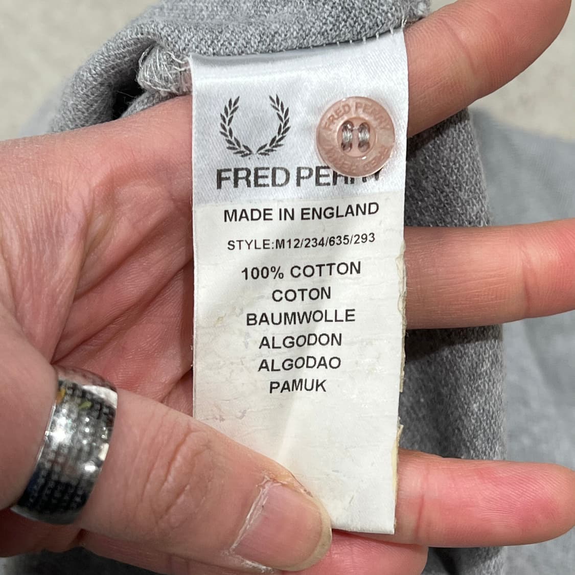 프레드페리 반팔 카라티 s10438 상품이미지7