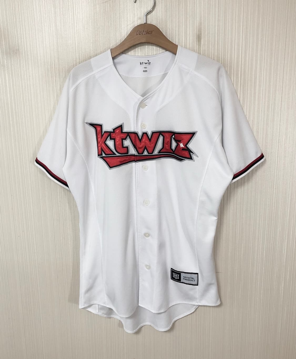 KBO KT위즈 홈유니폼/져지 105 상품이미지1