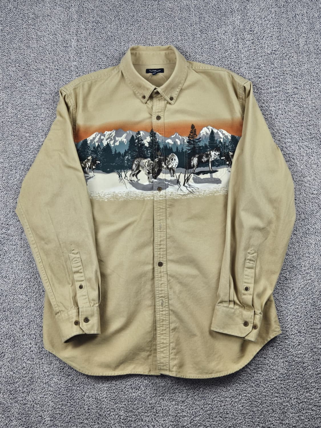 CROFT&BARROW 캔버스 버튼다운 셔츠 ( XL ) / 10338 상품이미지2