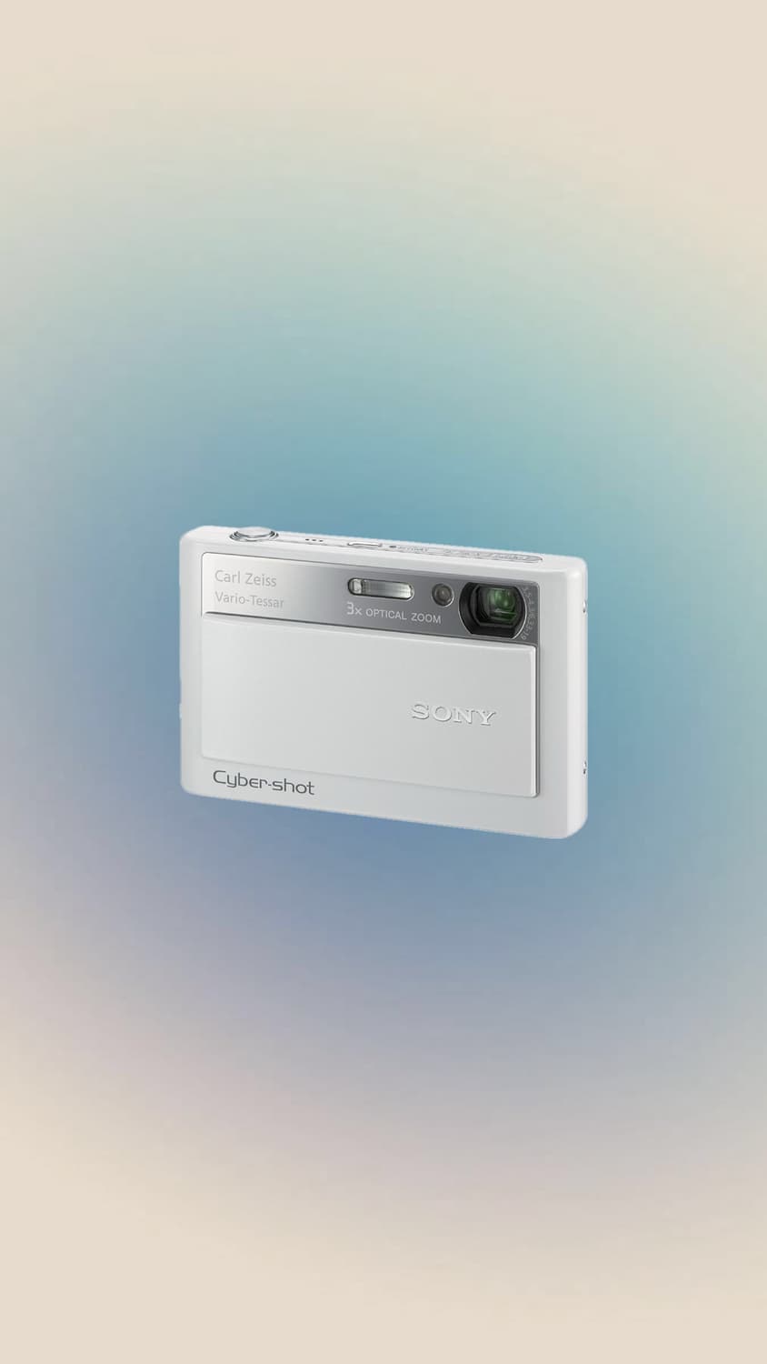 SONY Cyber-shot 소니 사이버샷 DSC-T20 화이트 디카 상품이미지1