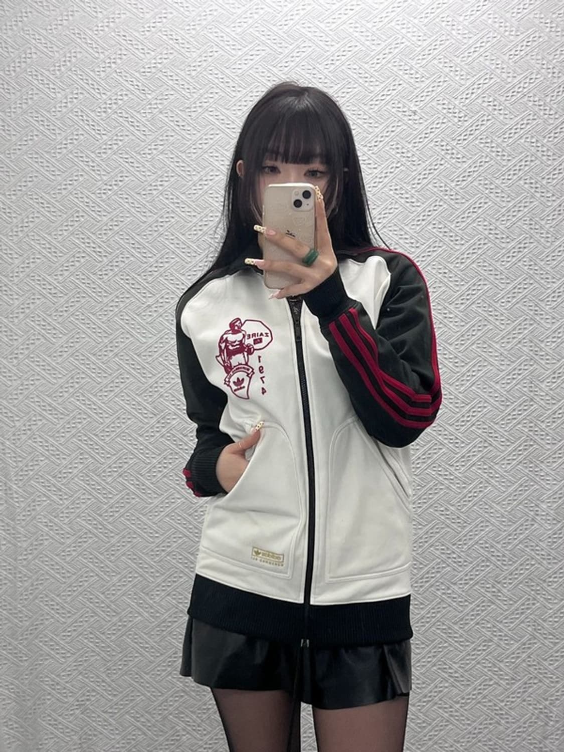 아디다스 희귀 빈티지 무하마드 알리 기모 져지 집업 XS C09745 상품이미지2