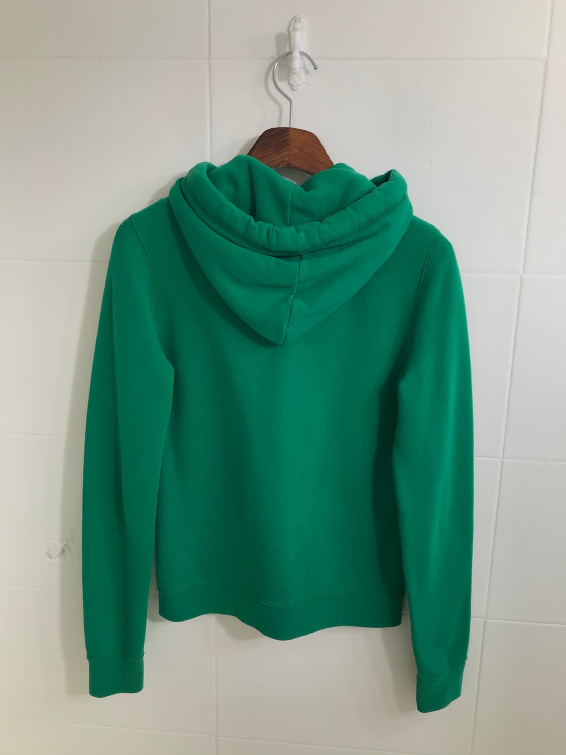 아베크롬비 딱붙 그린 스팽글 후드집업 상품이미지5