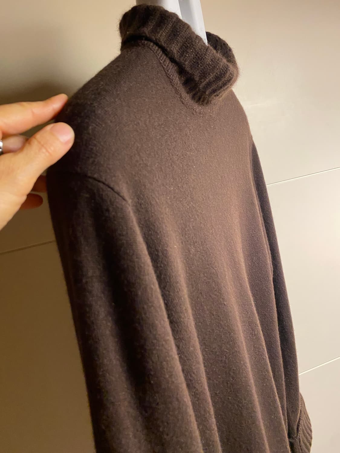 DKNY 캐시미어 터틀넥 니트 S 상품이미지4