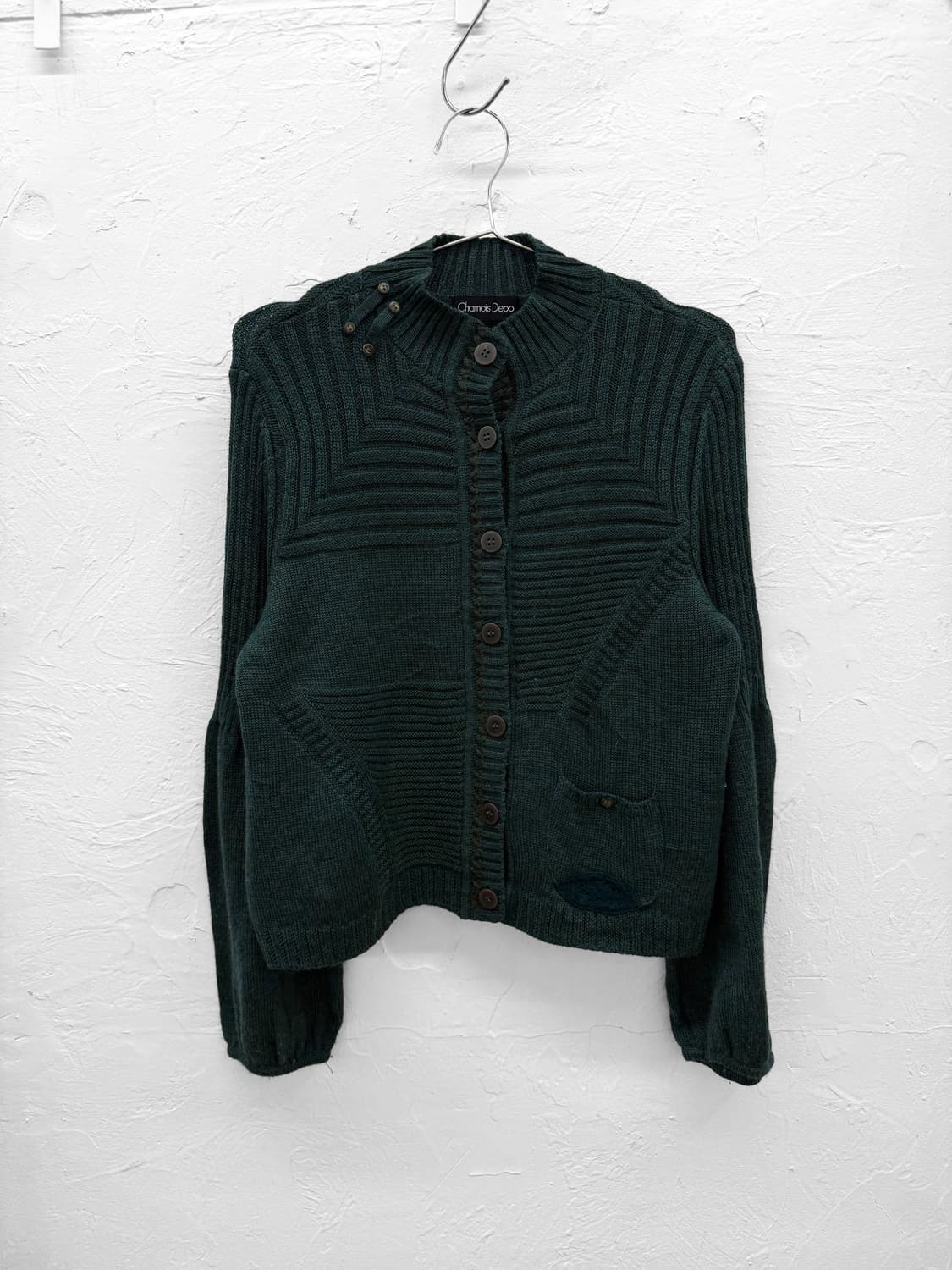 chamois depo 울 니트 가디건 상품이미지1