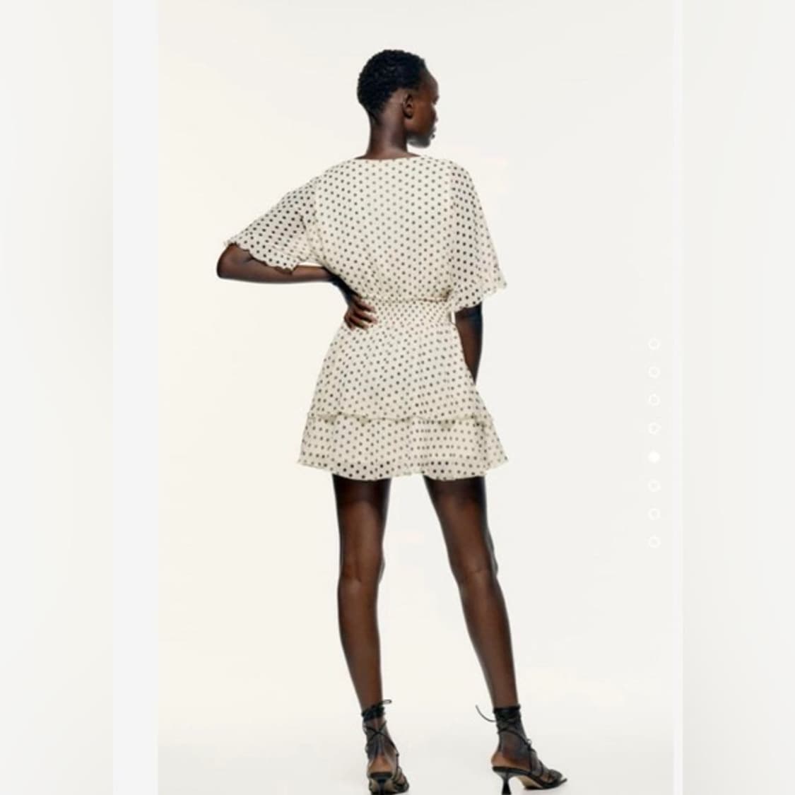 ZARA 자라 도트 원피스 (M) 상품이미지2