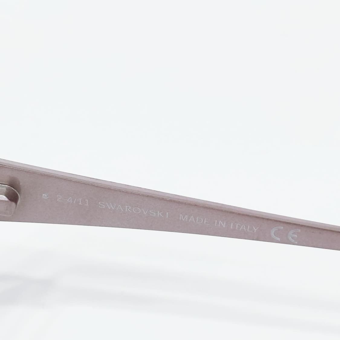 SWAROVSKI 핑크 메탈 안경 상품이미지4