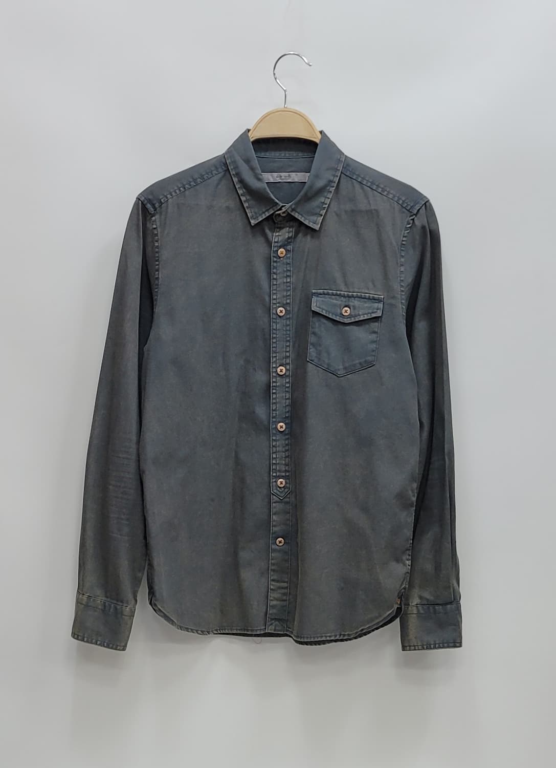 Series 시리즈 가먼트다잉 네츄럴 워싱 셔츠 / 남 95 BL
 상품이미지1