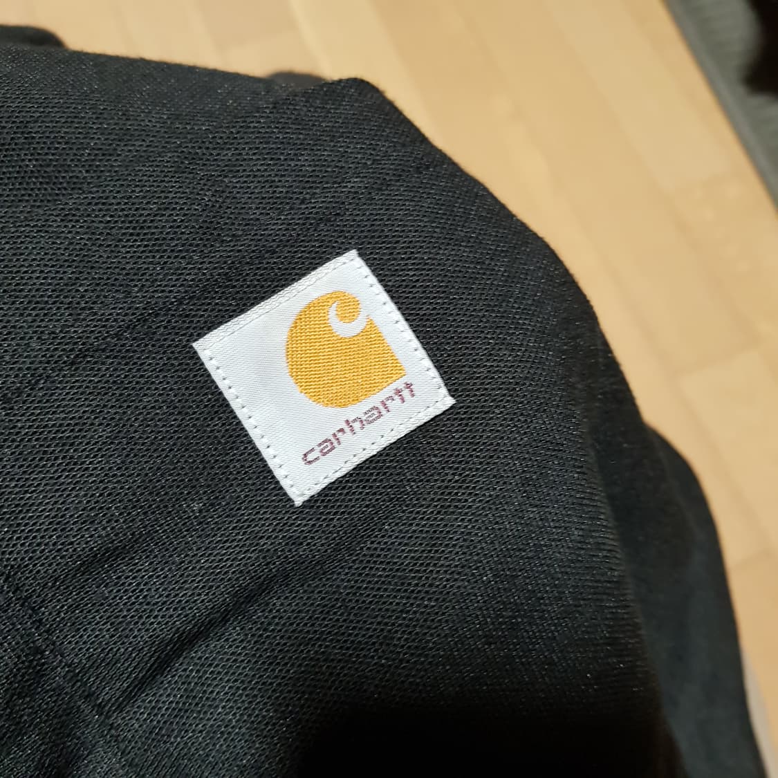XL오버핏/ 신동품/ 칼하트 반팔 블랙폴로카라셔츠/421-3XL노/스투시 상품이미지5