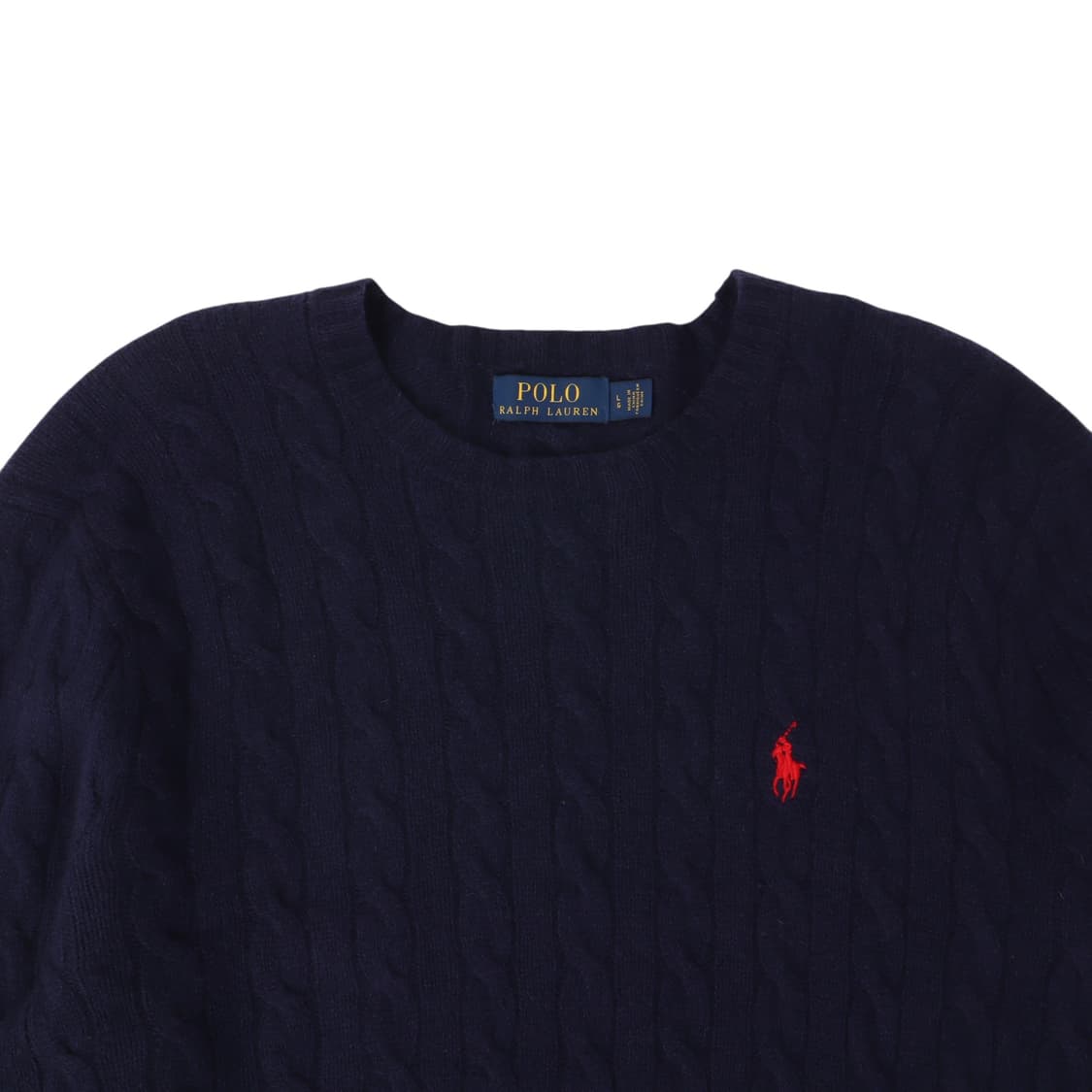 폴로 랄프로렌 네이비 케이블 니트 상품이미지2