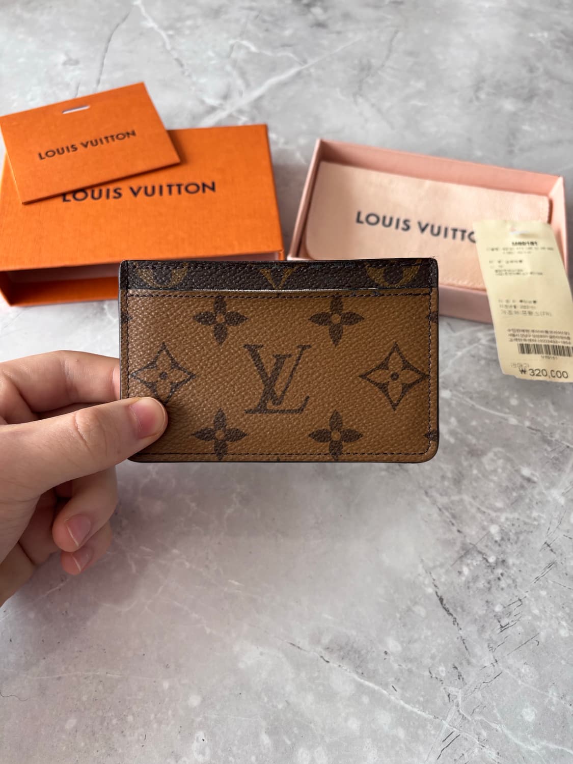 [정품] 루이비통 모노그램 리버스 카드지갑 상품이미지2