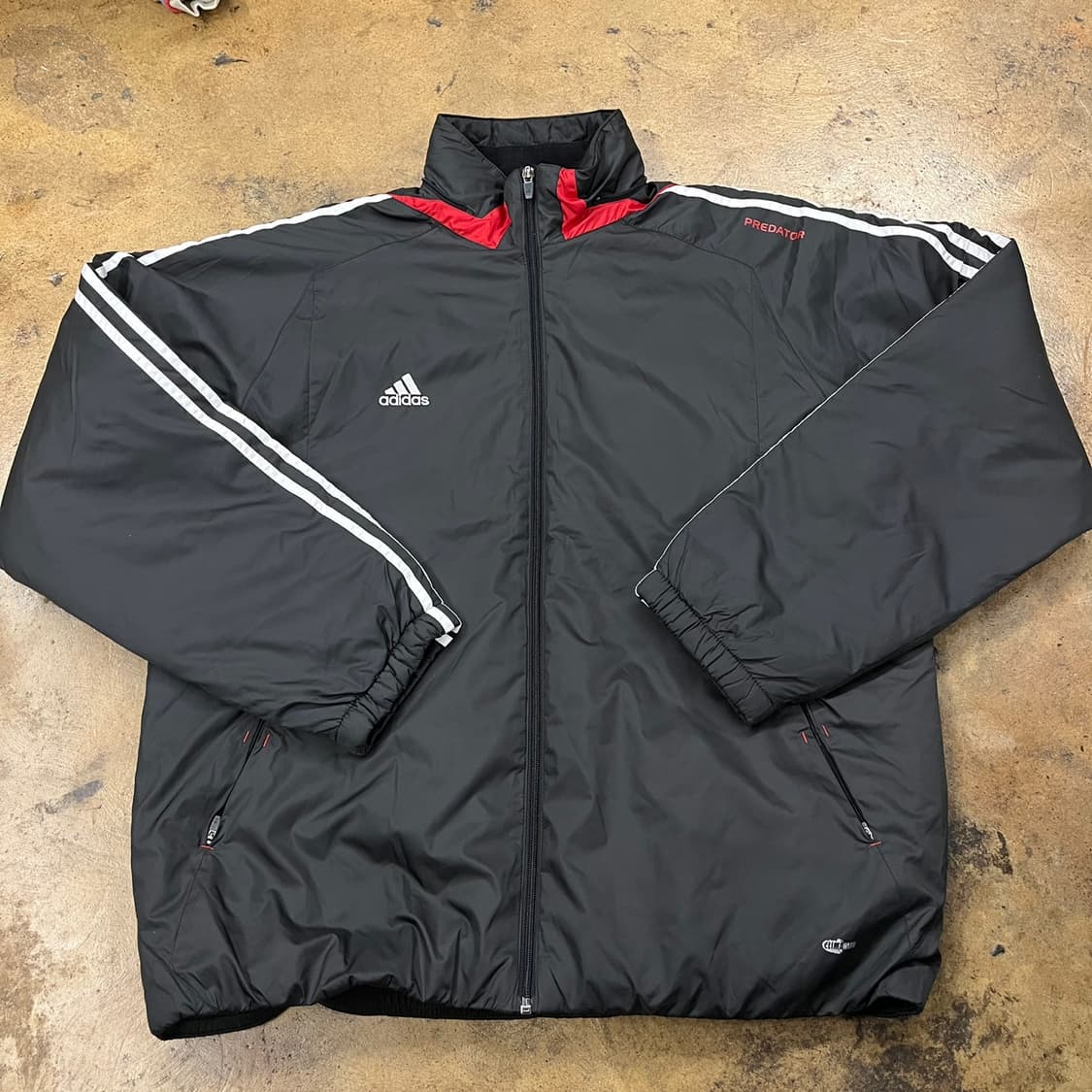 [정품/110] 아디다스 프레데터 블랙 바람막이 자켓 b19 상품이미지2