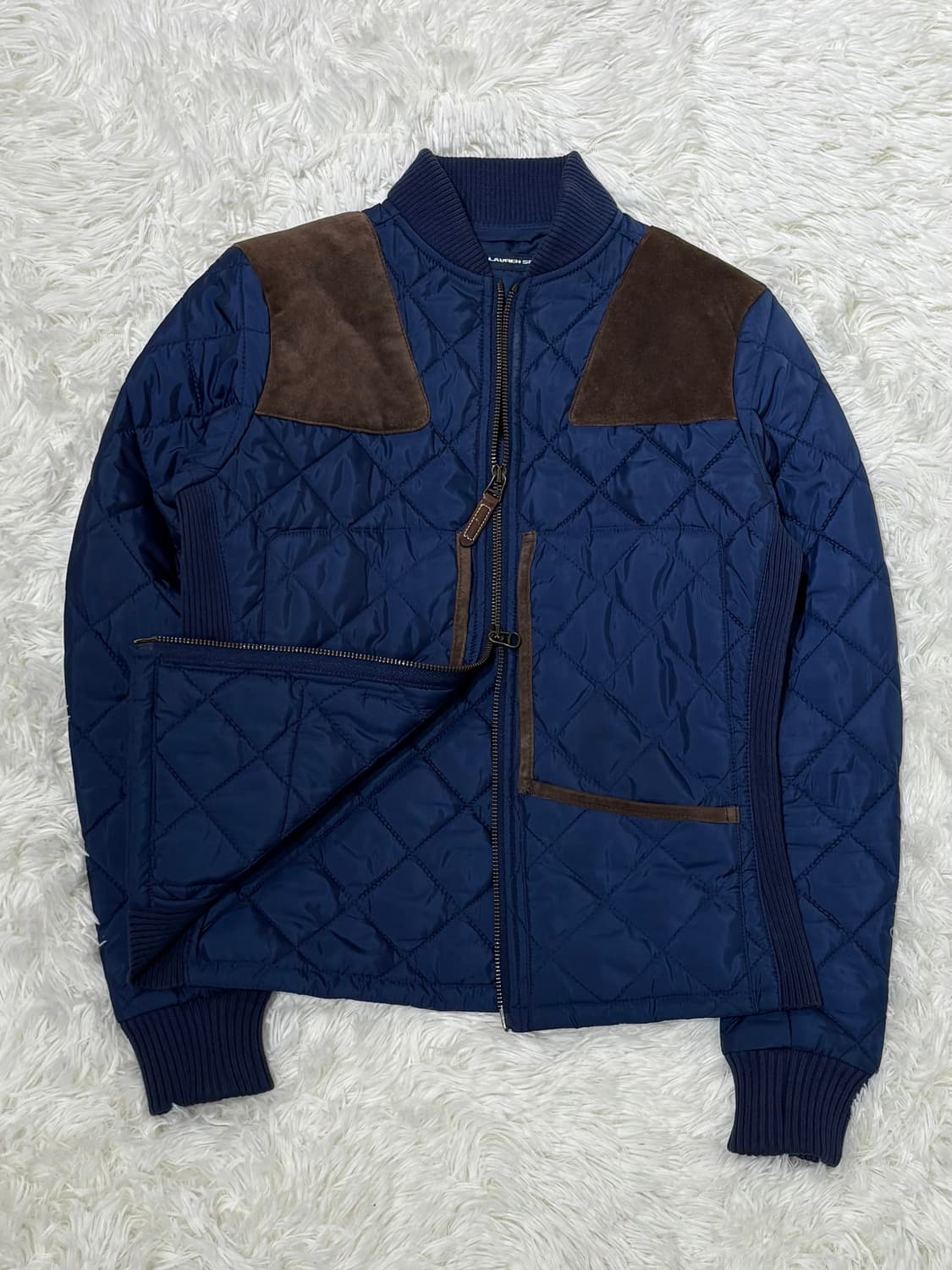 폴로랄프로렌 네이비 퀄팅 투웨이 자켓 상품이미지6