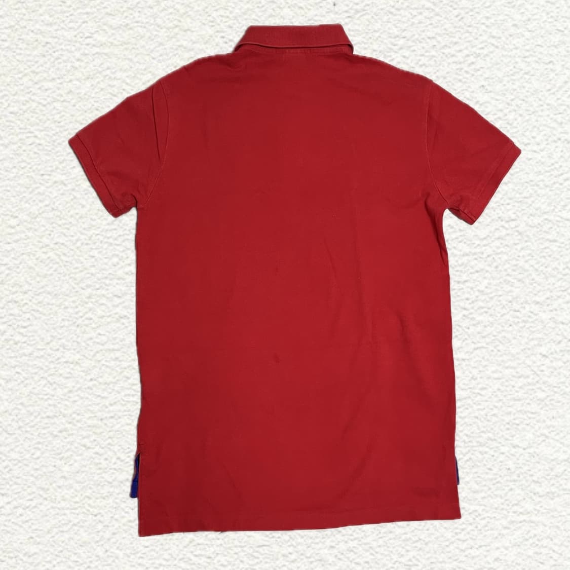 폴로 랄프로렌 빅포니 카라티 폴로셔츠 레드 S 상품이미지2