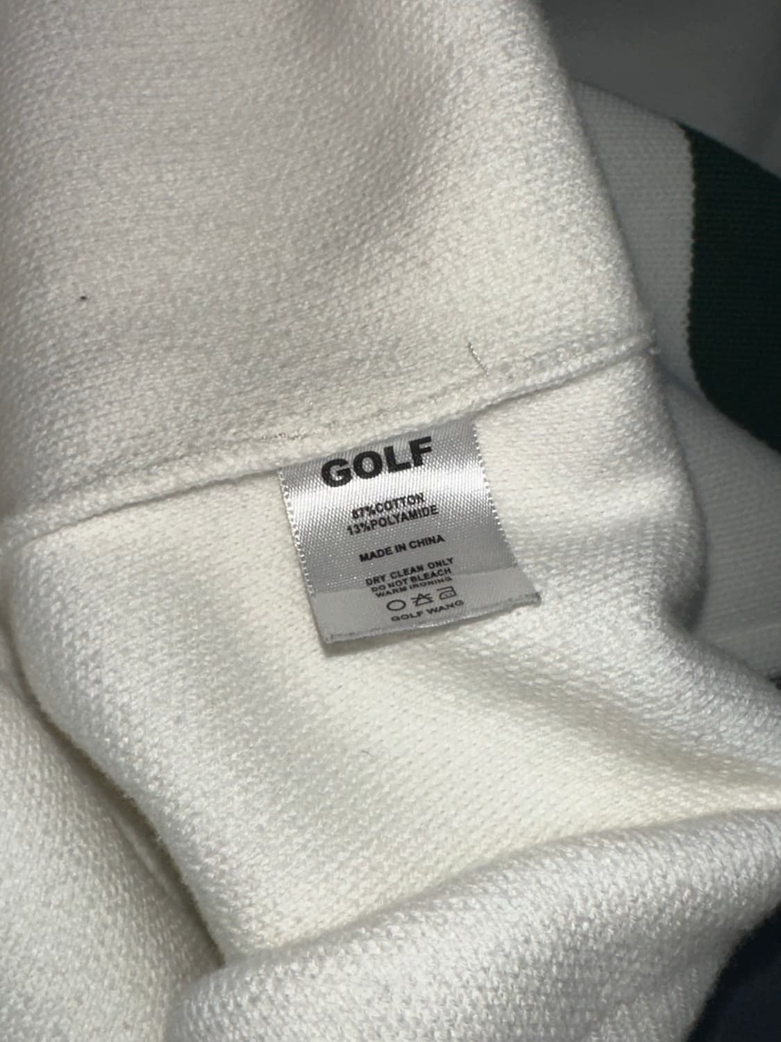 22FW 골프왕 컬리지 로고 니트 스웨터 상품이미지5