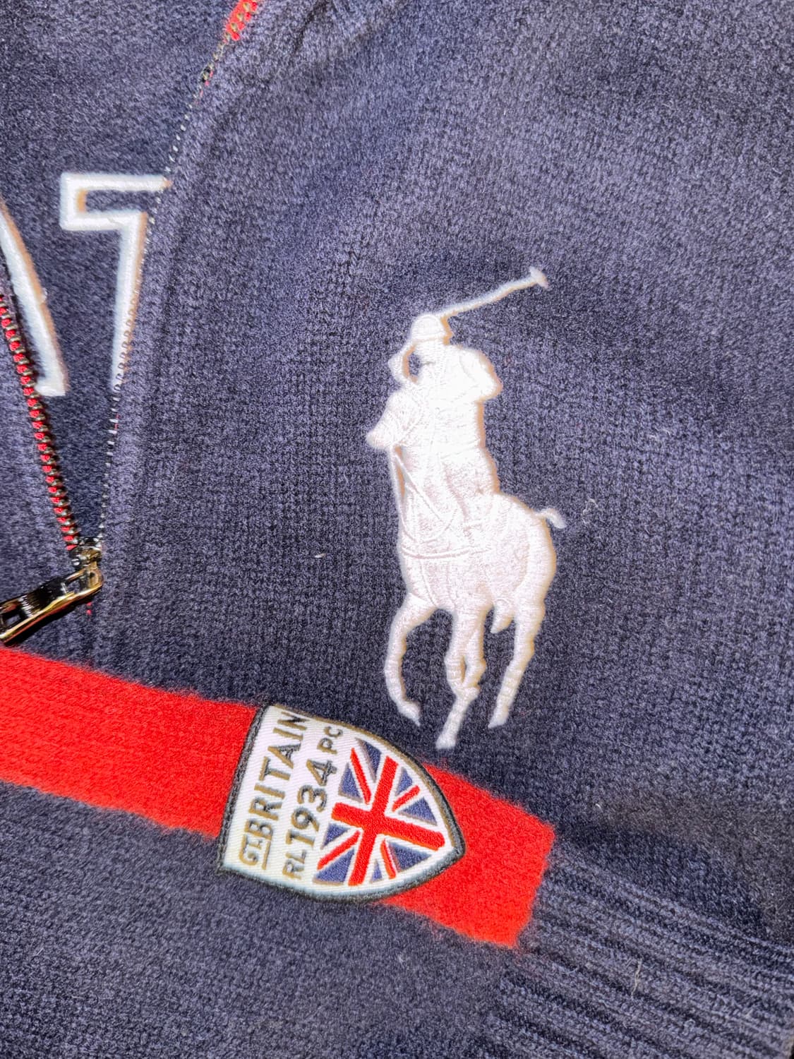 (m) 폴로 빅포니 치프키프 니트집업 상품이미지4