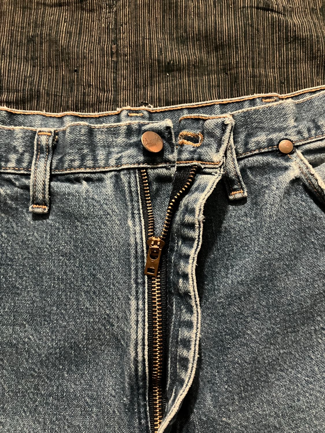 🇺🇸 80s USA 빈티지 랭글러 13MWZ 카우보이컷 데님 팬츠 상품이미지7