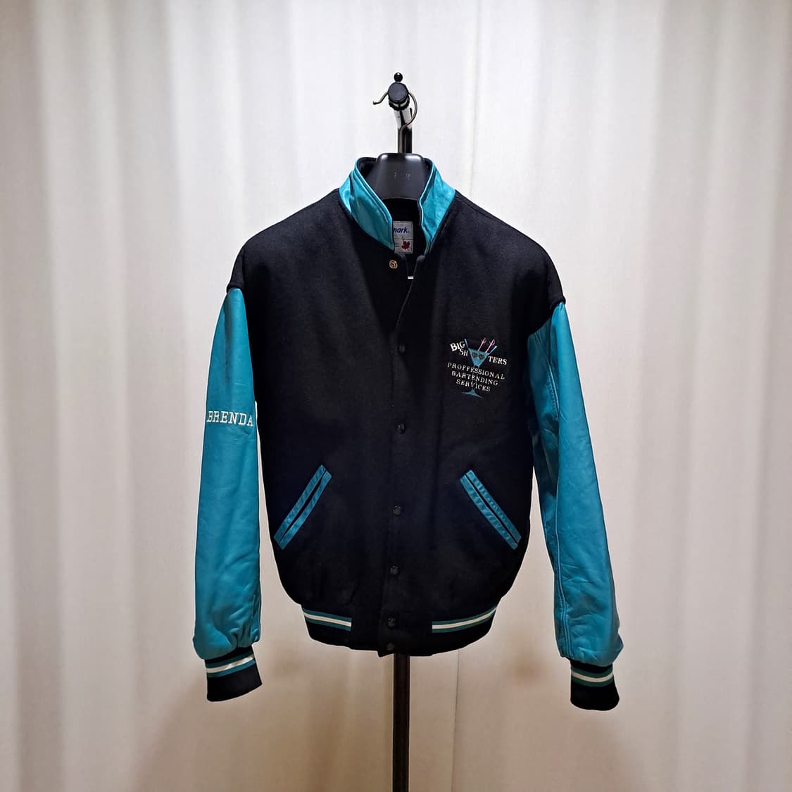 (택포) 90s 빈티지 TRIMARK 캐나다 생산 바시티 자켓 A898 상품이미지1