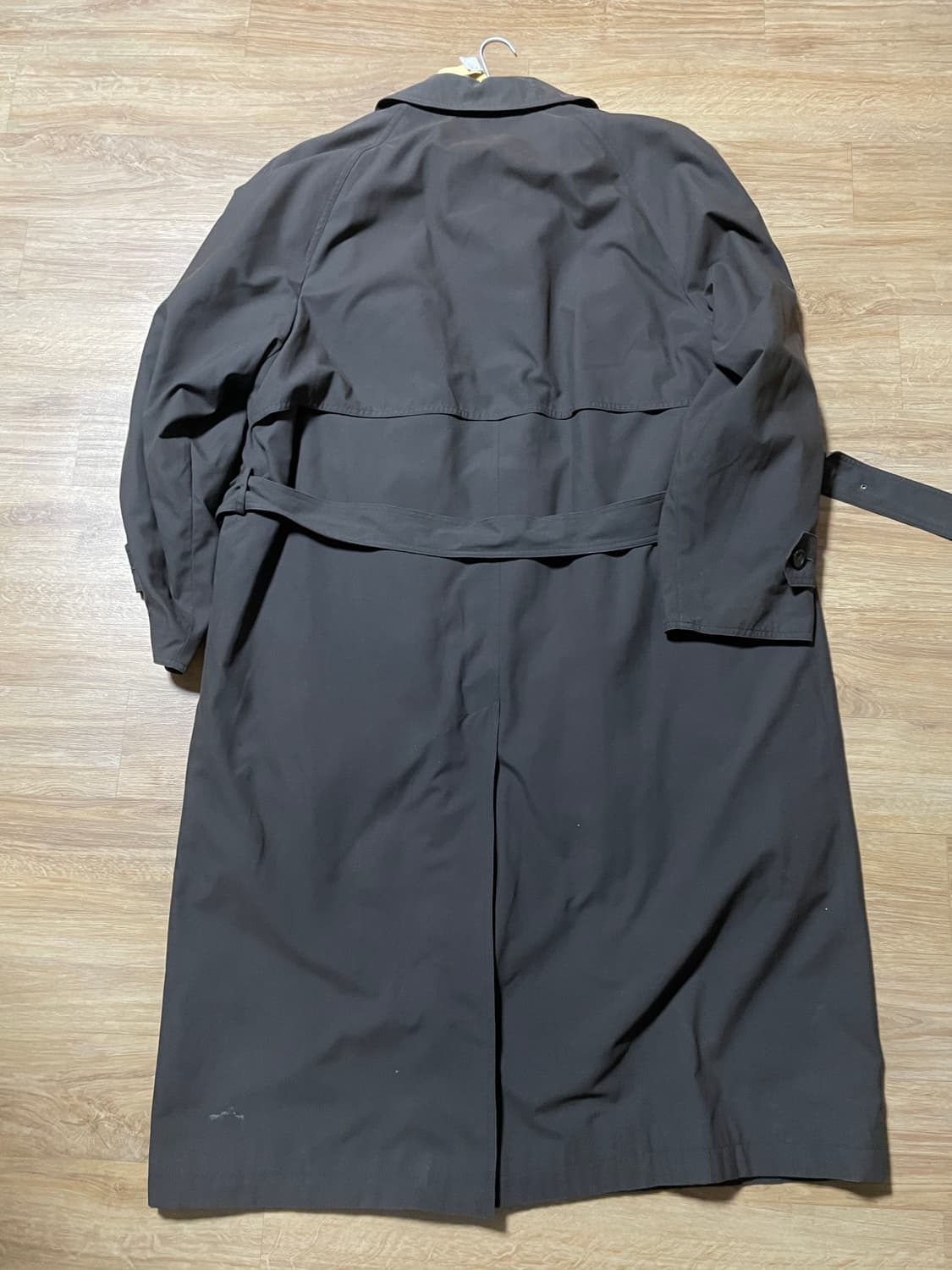 런던포그 x 코오롱상사 오리지널 발마칸 코트 (벨트 포함) 상품이미지6