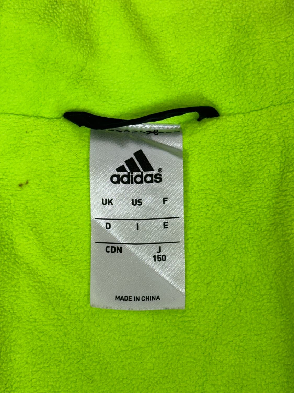 아디다스 블랙 빅 로고 화이트 삼선 바람막이 자켓  상품이미지7