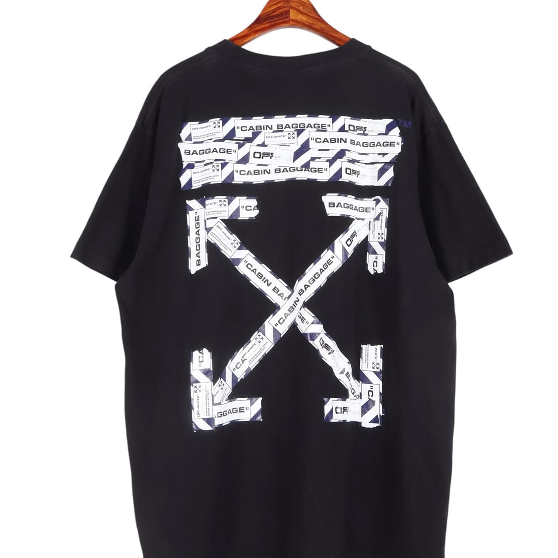 오프화이트 OFF WHITE 에어포트 반팔 티셔츠 외국M 상품이미지1