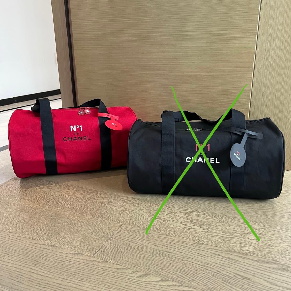 정품) 샤넬 뷰티 보스턴백 까멜리아 상품이미지2