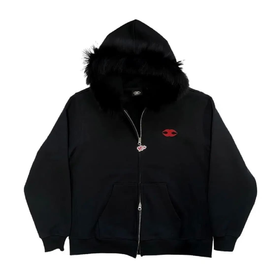 모자이크 소사이어티 퍼 후드집업 사이즈 1 상품이미지1