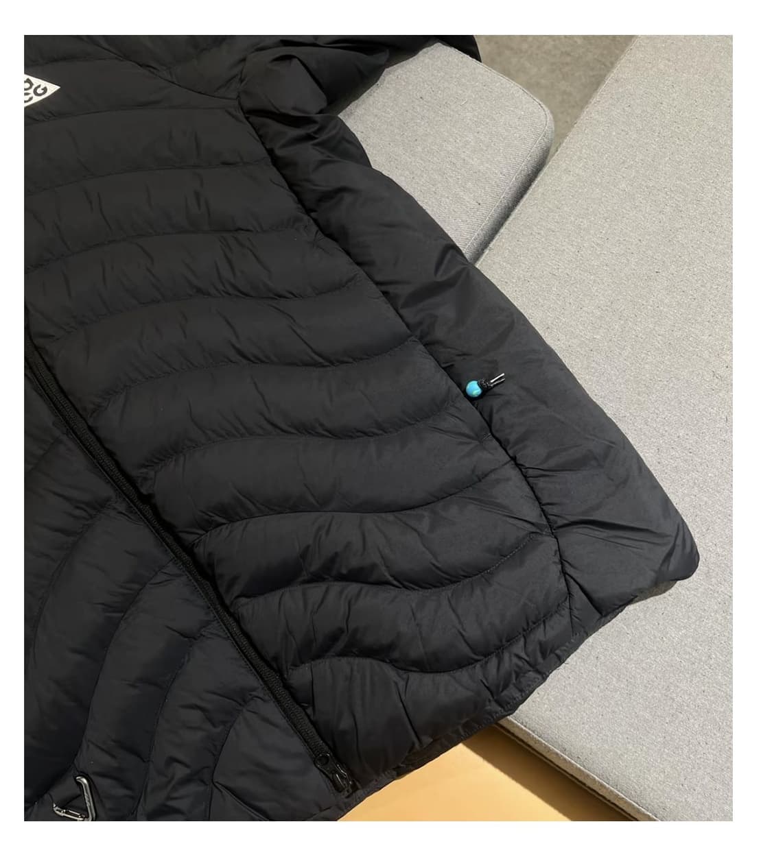 나이키 ACG 라바 플로우 써마핏 ADV 자켓 블랙 서밋 화이트 - 아시 상품이미지3