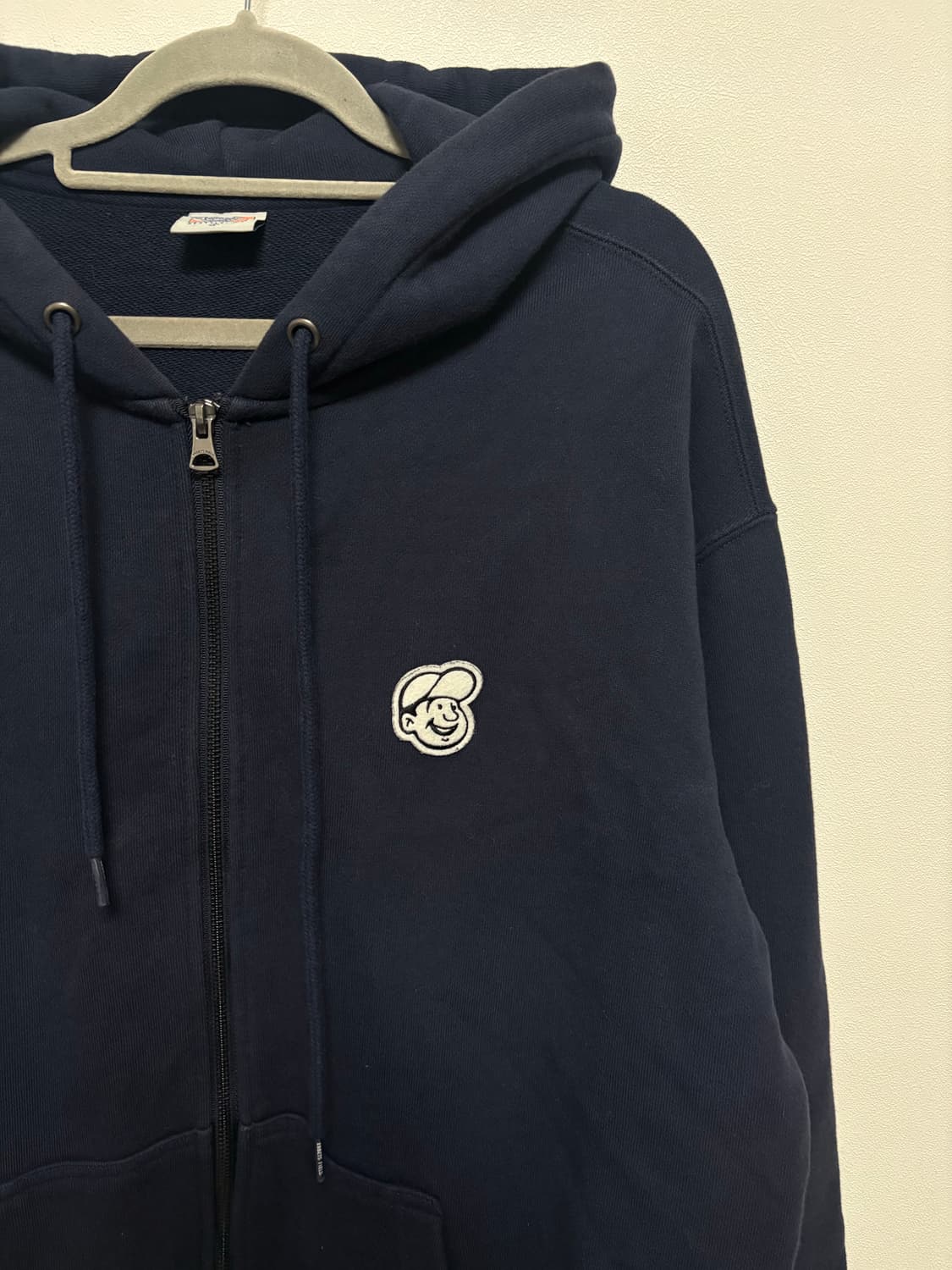 이벳필드 스몰로고 후드집업 상품이미지3