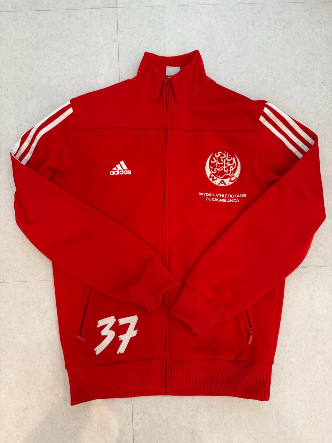 아디다스 Wydad 카사블랑카 트랙탑 37 레드 상품이미지1