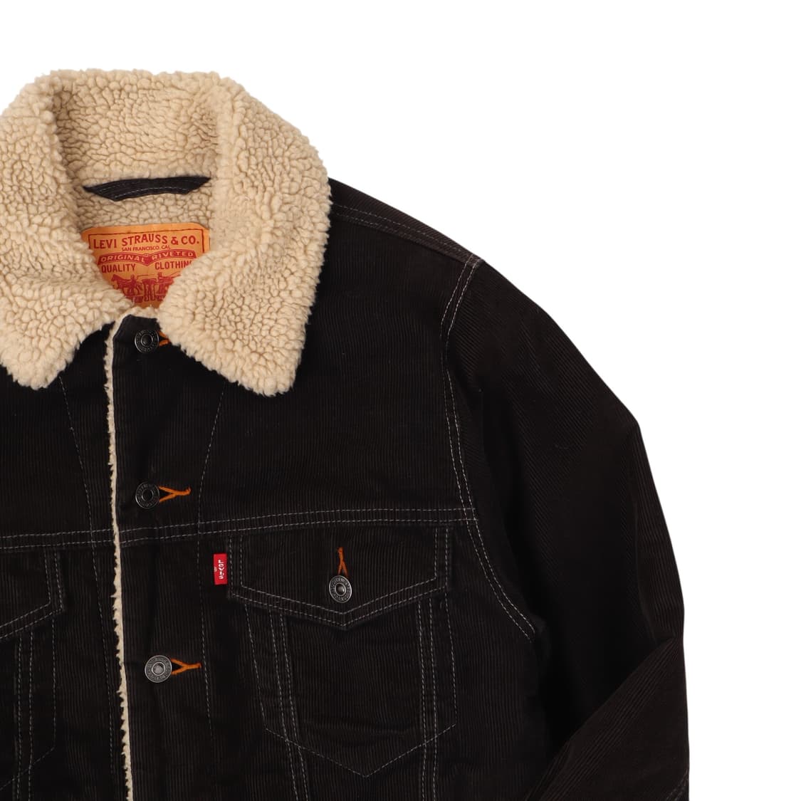 리바이스 코듀로이 쉐르파 트러커 자켓 상품이미지2