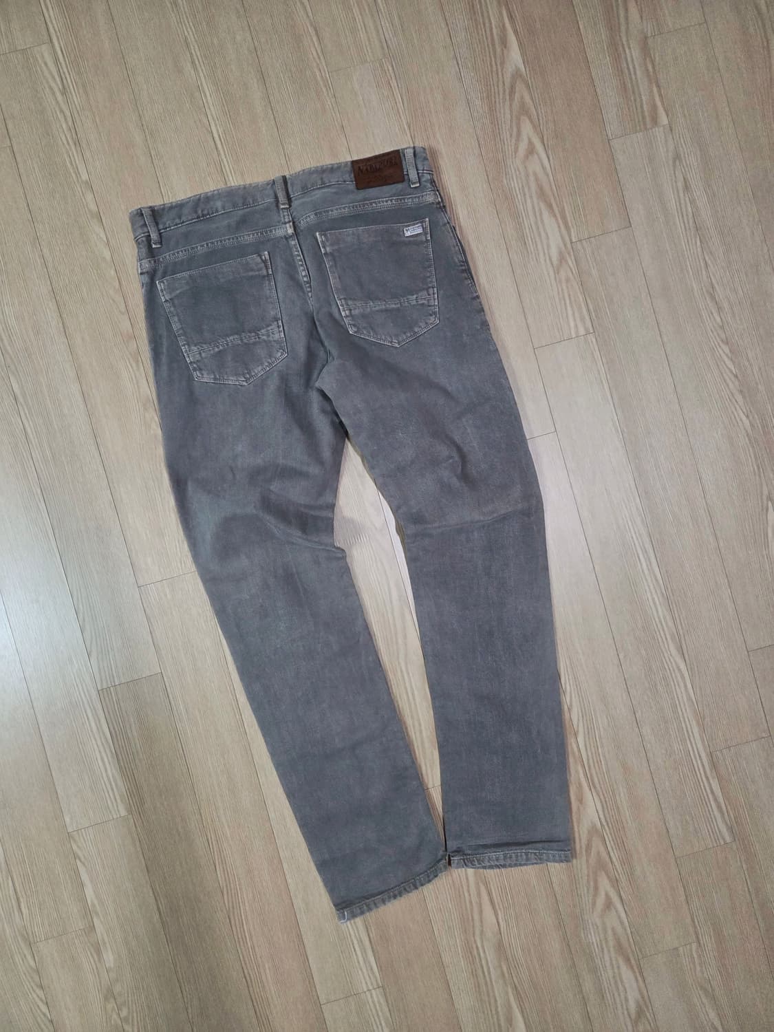 나파피리 그레이 원워싱 팬츠 상품이미지5