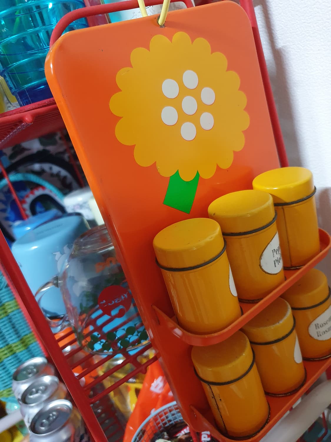 빈티지 오렌지 양념통 세트 상품이미지2