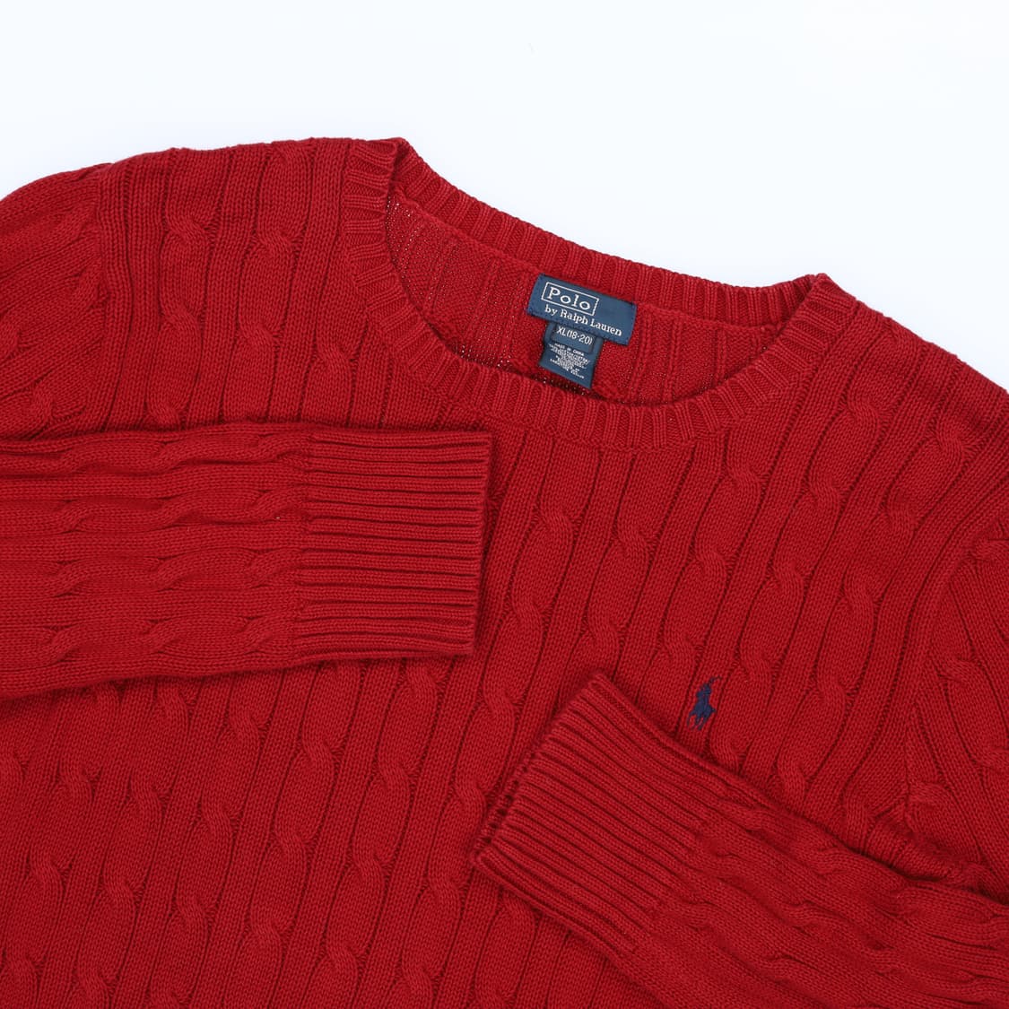 [XL(18-20)] 폴로 랄프로렌 보이즈 케이블 니트  N6847 상품이미지3