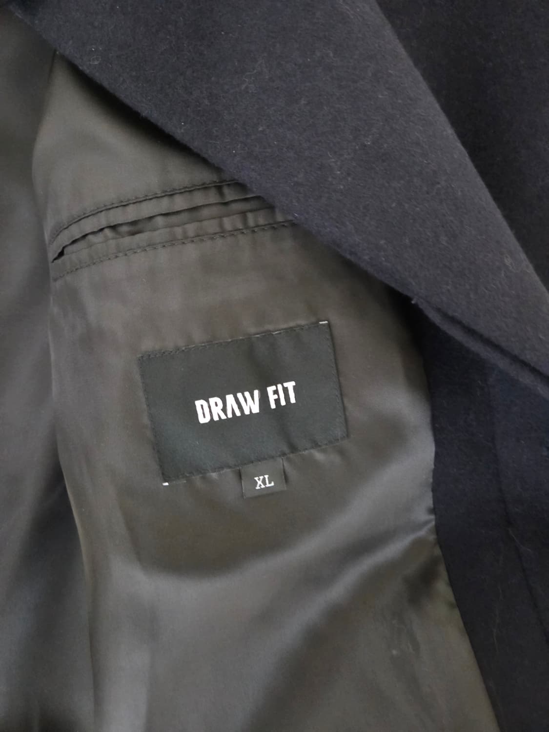 드로우핏 프리미엄 울 발마칸 코트 XL 상품이미지2