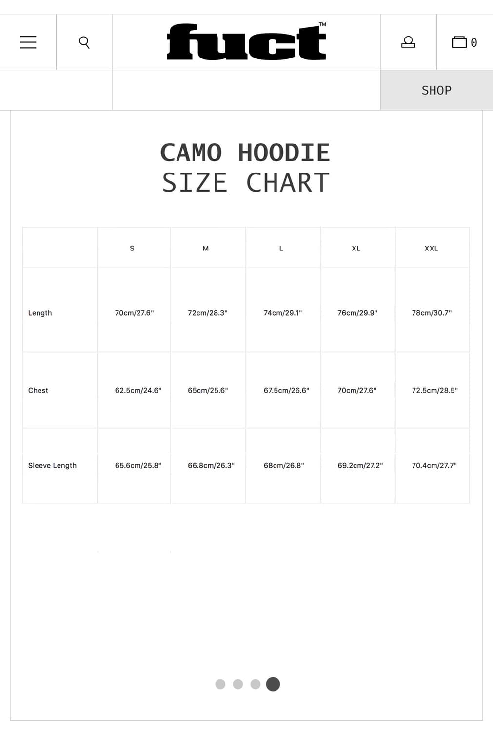 FUCT 퍽트 카모 워크자켓 XXL 상품이미지7