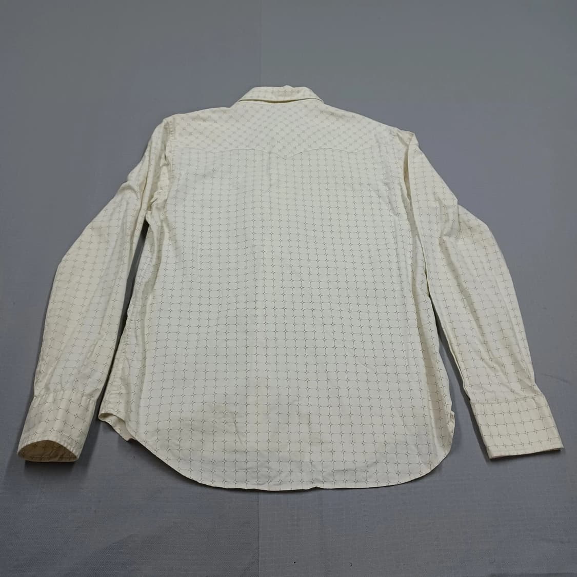 RRL 더블알엘 아웃로 프린트 웨스턴 셔츠 화이트 상품이미지2