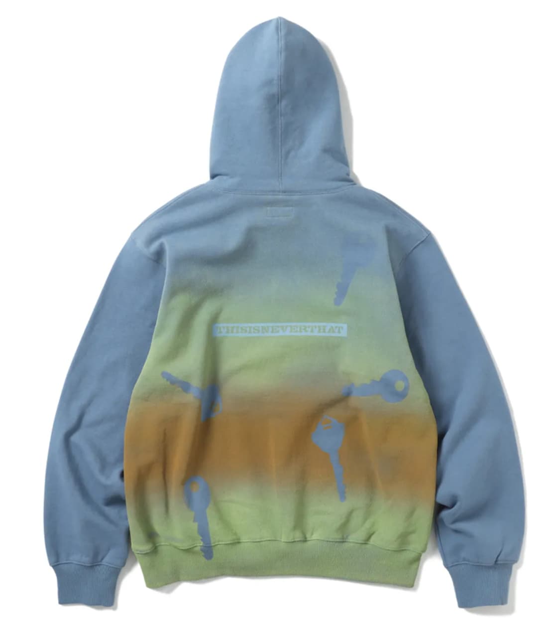 XL 1회착) 디스이즈네버댓 열쇠 키 스프레이드 패턴 후드 후디 상품이미지8