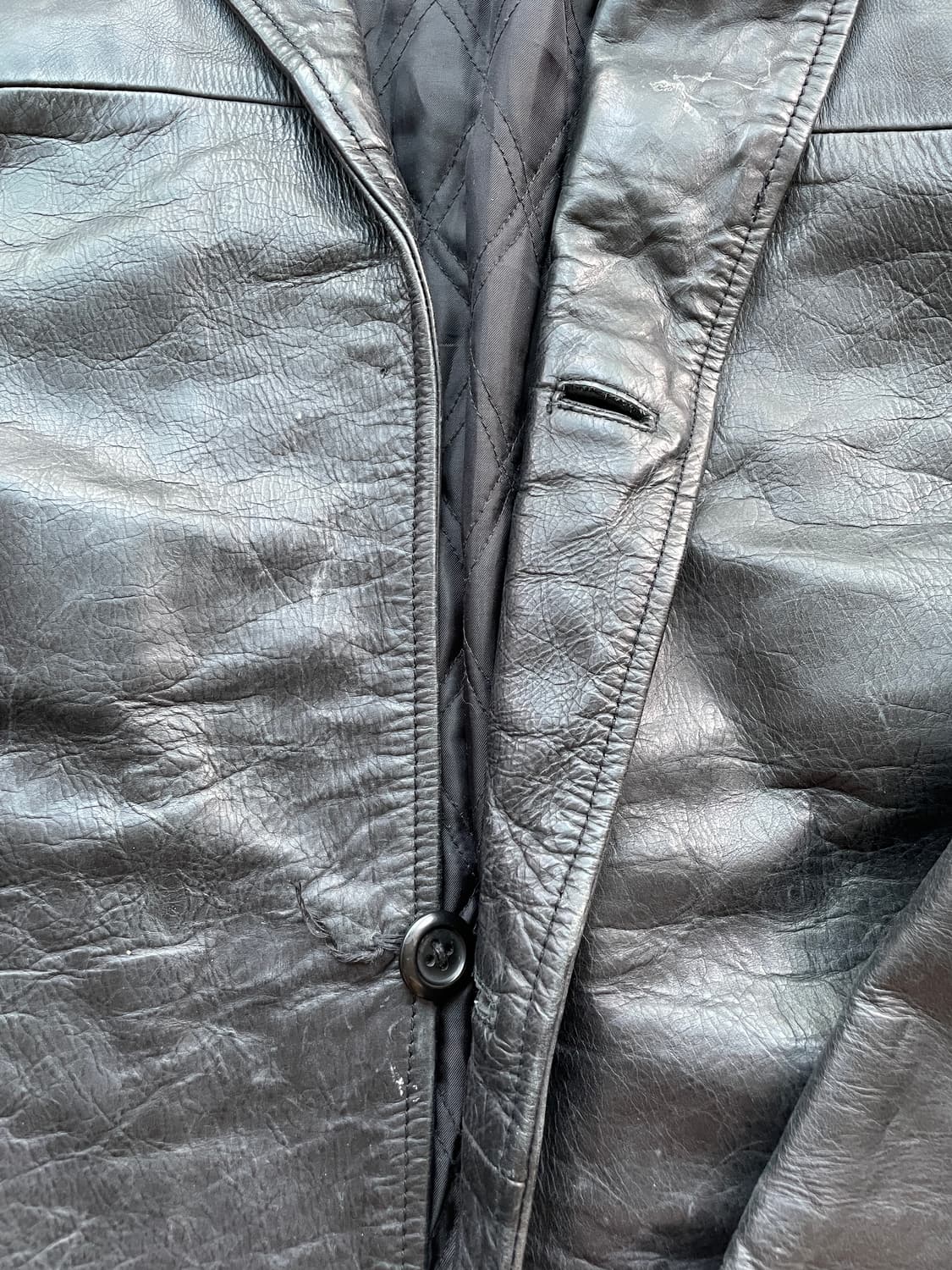 90s 올드갭 레더 카코트 gap carcoat 상품이미지6