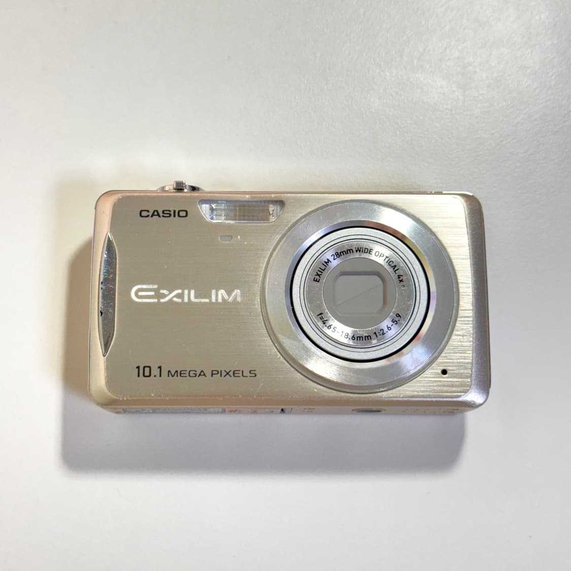 카시오 엑슬림 EX-Z270 샴페인골드 빈티지디카 상품이미지7