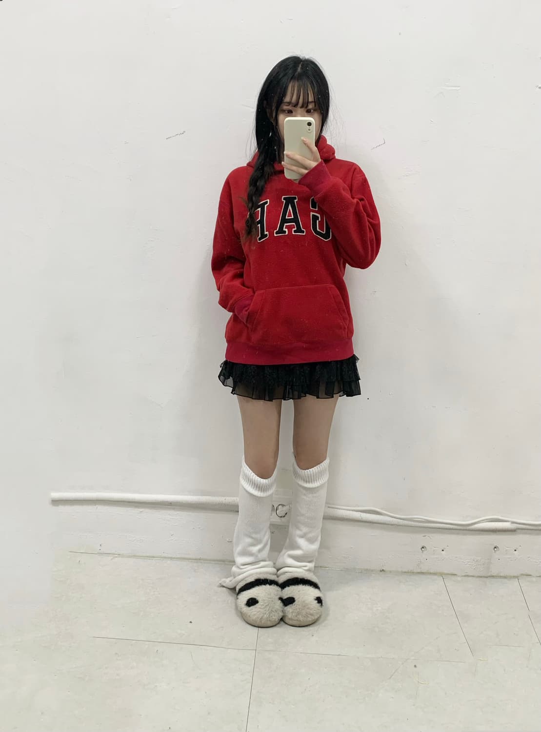 [GAP] 갭 체리레드 맛 🍒 폭닥 후드티 상품이미지2