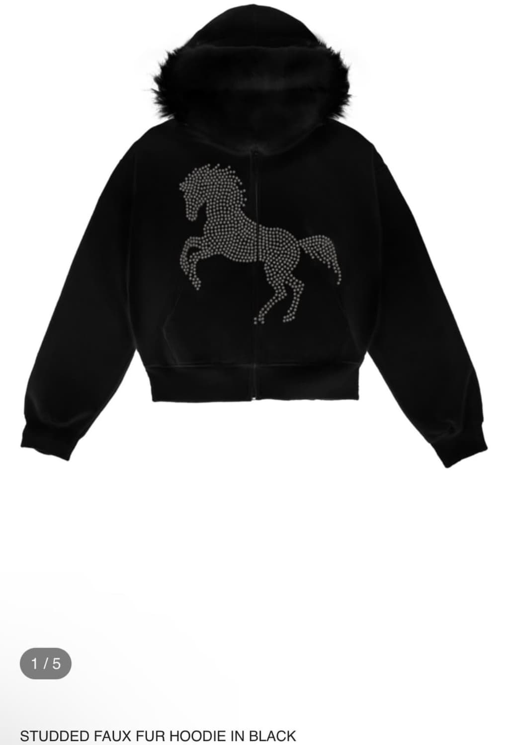 604service studded 후드집업 상품이미지1