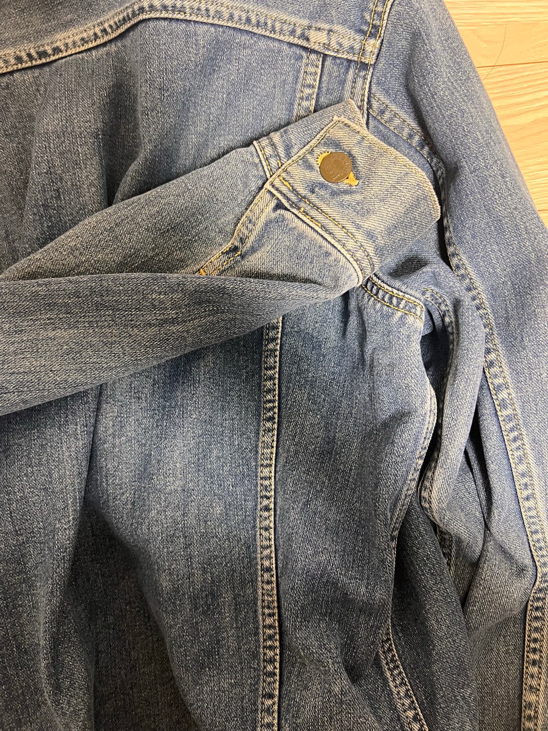 Lee 101j 스타일 빈티지 데님 자켓 0411 상품이미지7